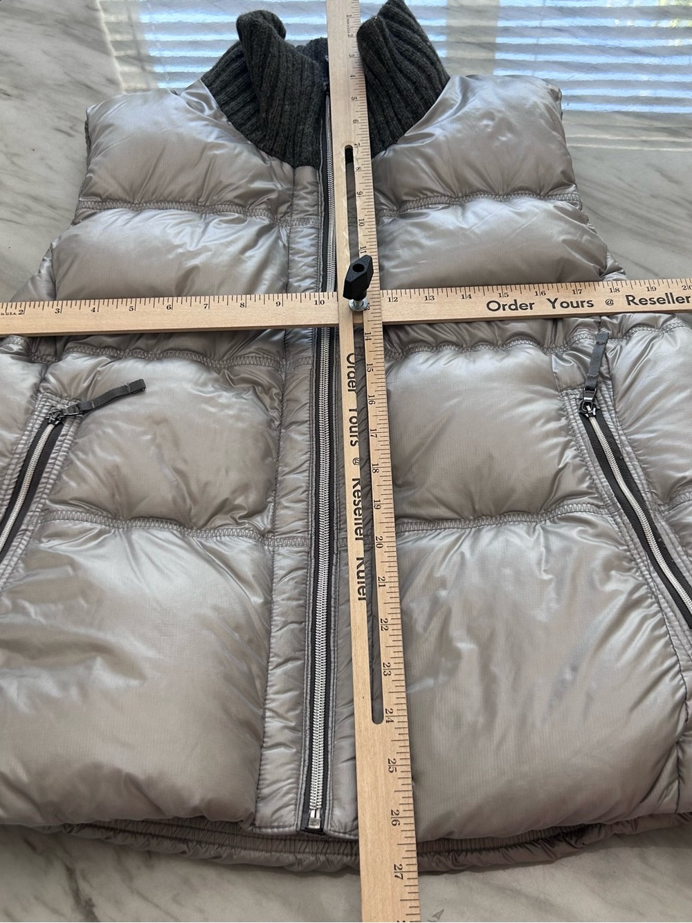 🩶MAKE OFFER🩶 Lauren Ralph Lauren Goose Down Puffer Outdoor Vest Size RLX Large - Picture 6 of 8